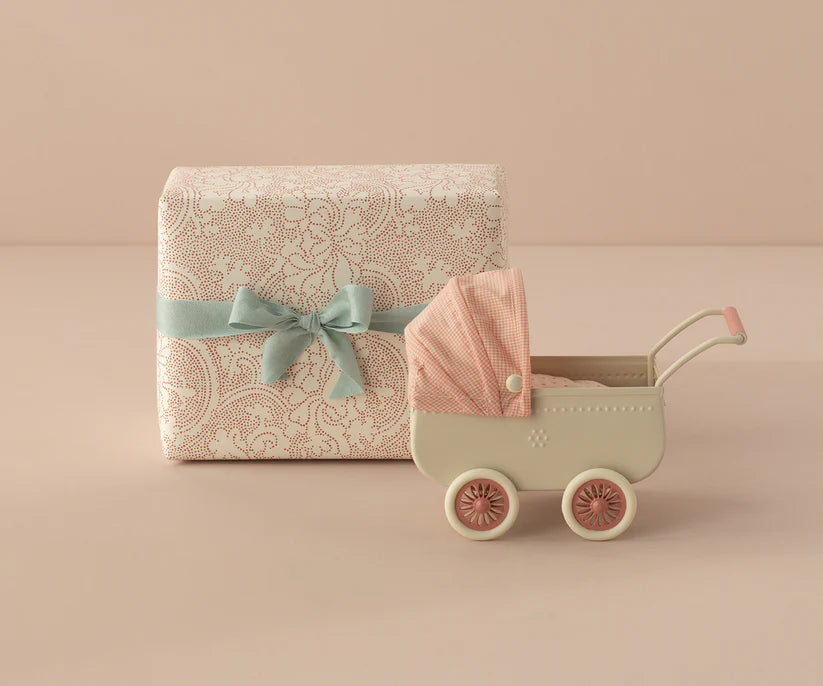 Gavepapir, Mae, Rød - 10 m