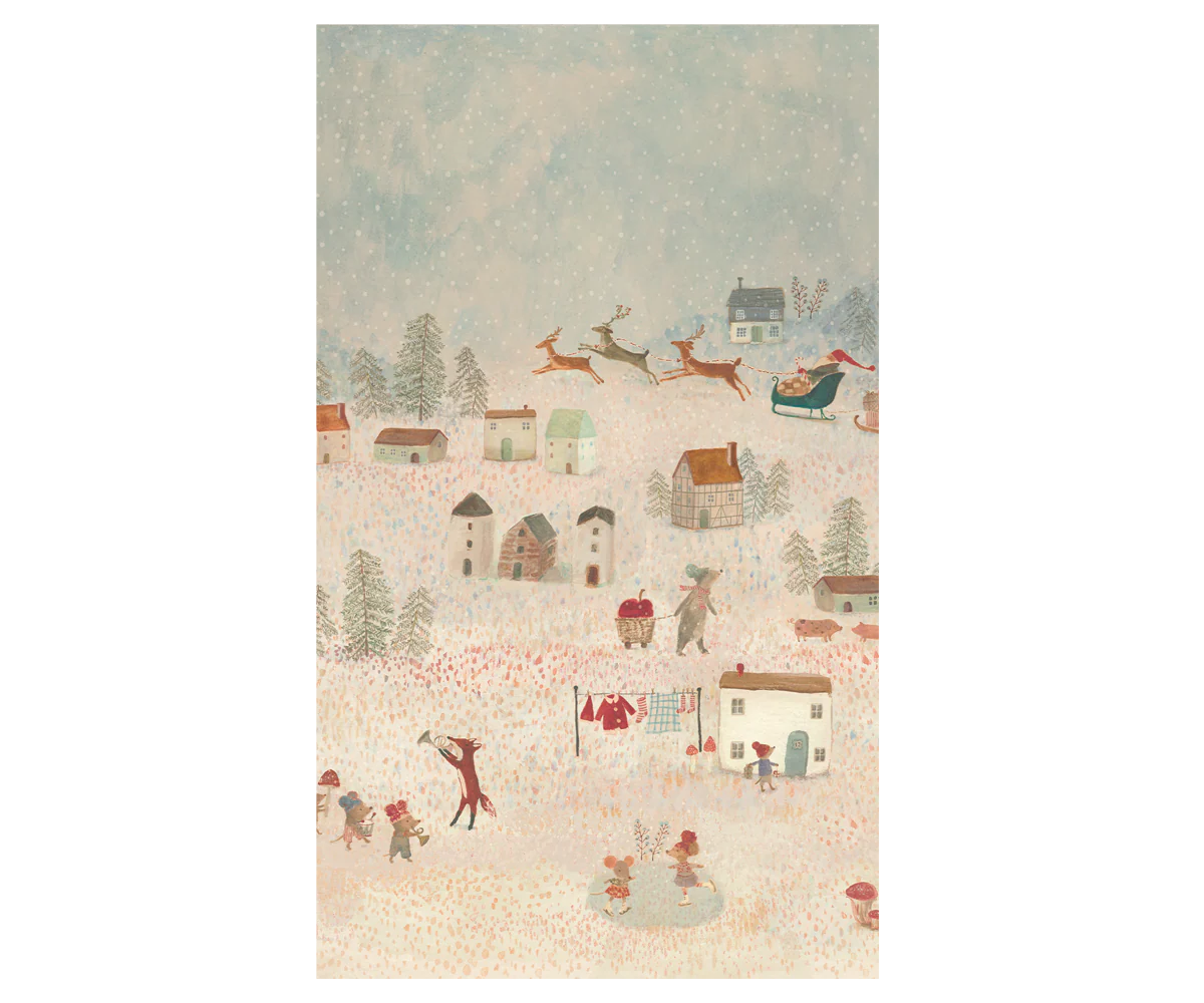 Gavepapir, 10 m - Santa is coming