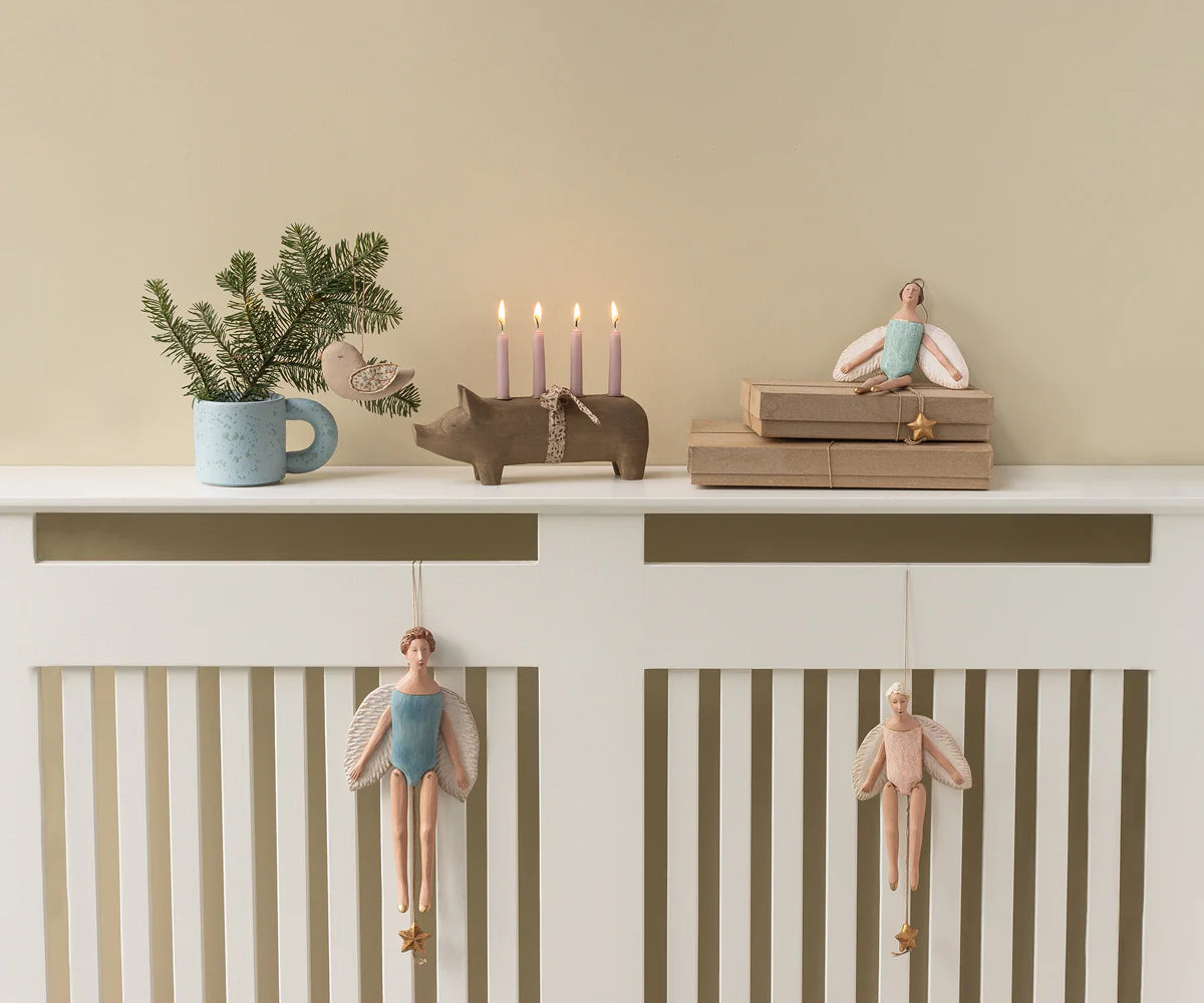 Trælysestage, Gris, Advent - Natur