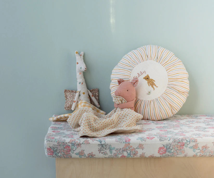 Lullaby friends, Gris, Mini - Lyserød