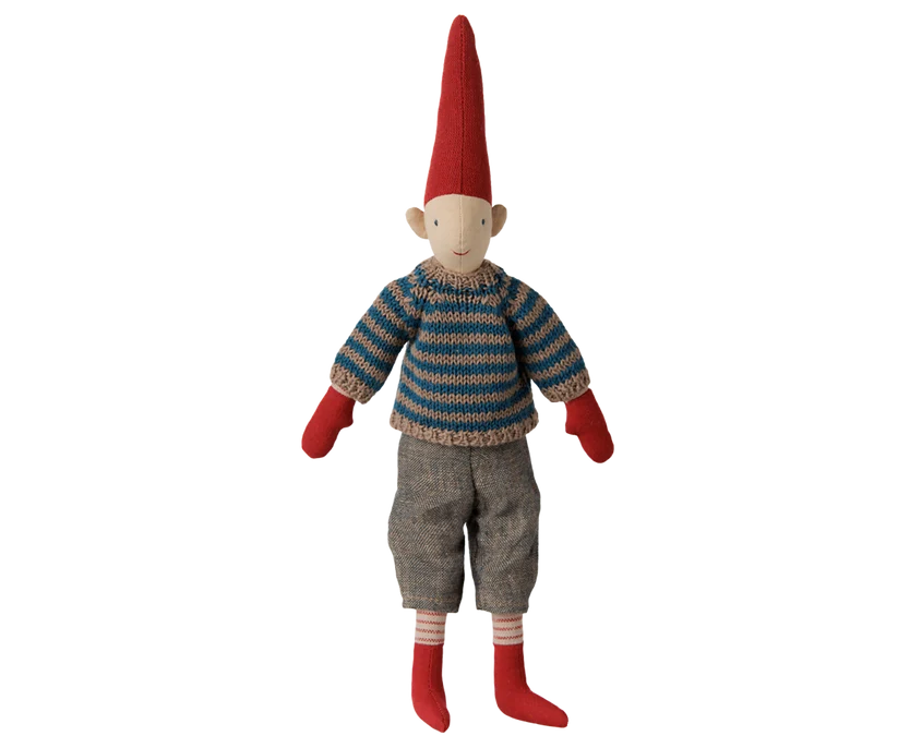 Pixy, Str. 2 - Dreng - Stribet strikket sweater