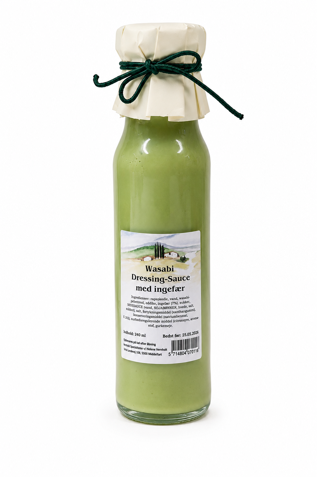 Wasabidressing m. ingefær 220ml
