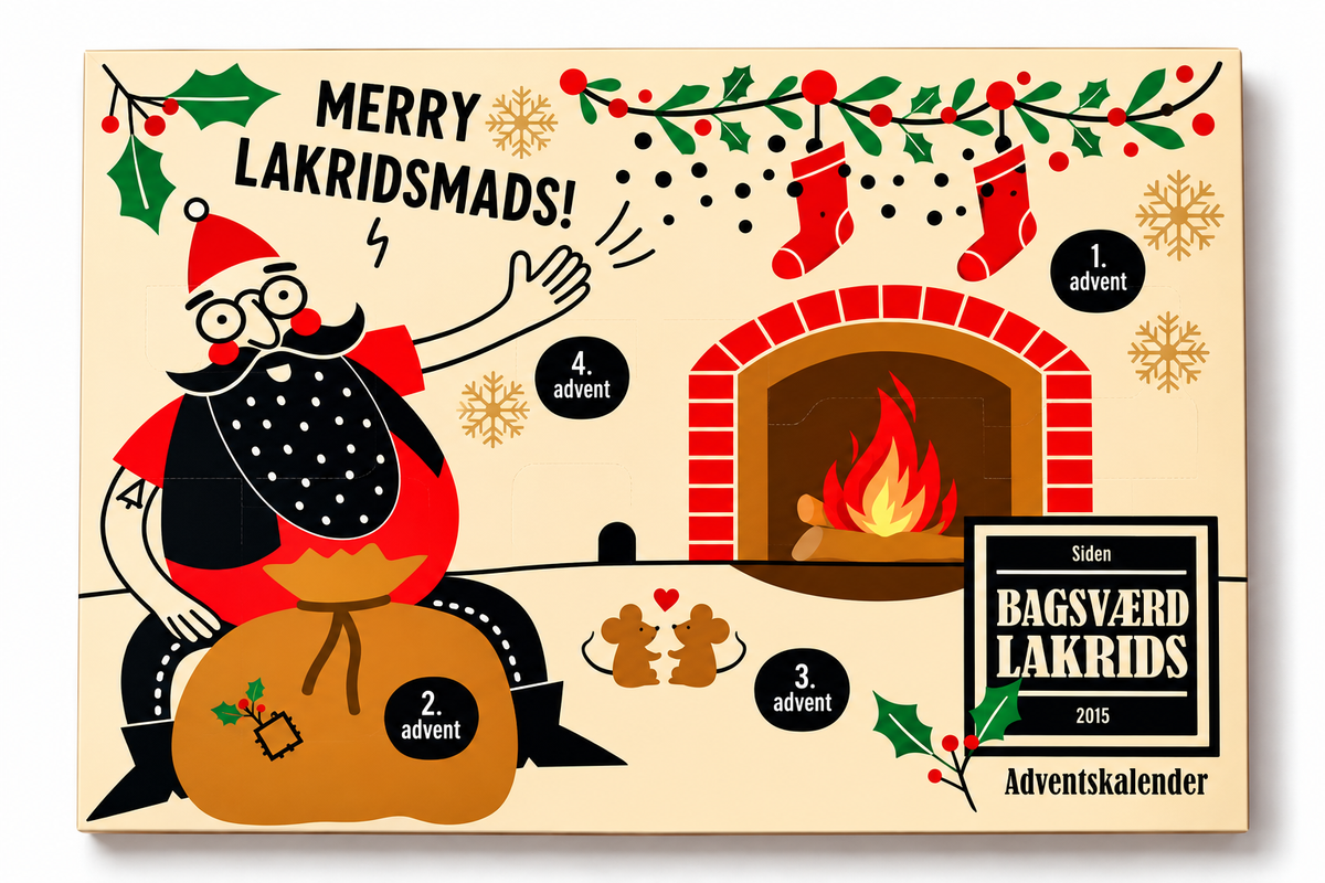 Adventskalender fra Bagsværd Lakrids 2026