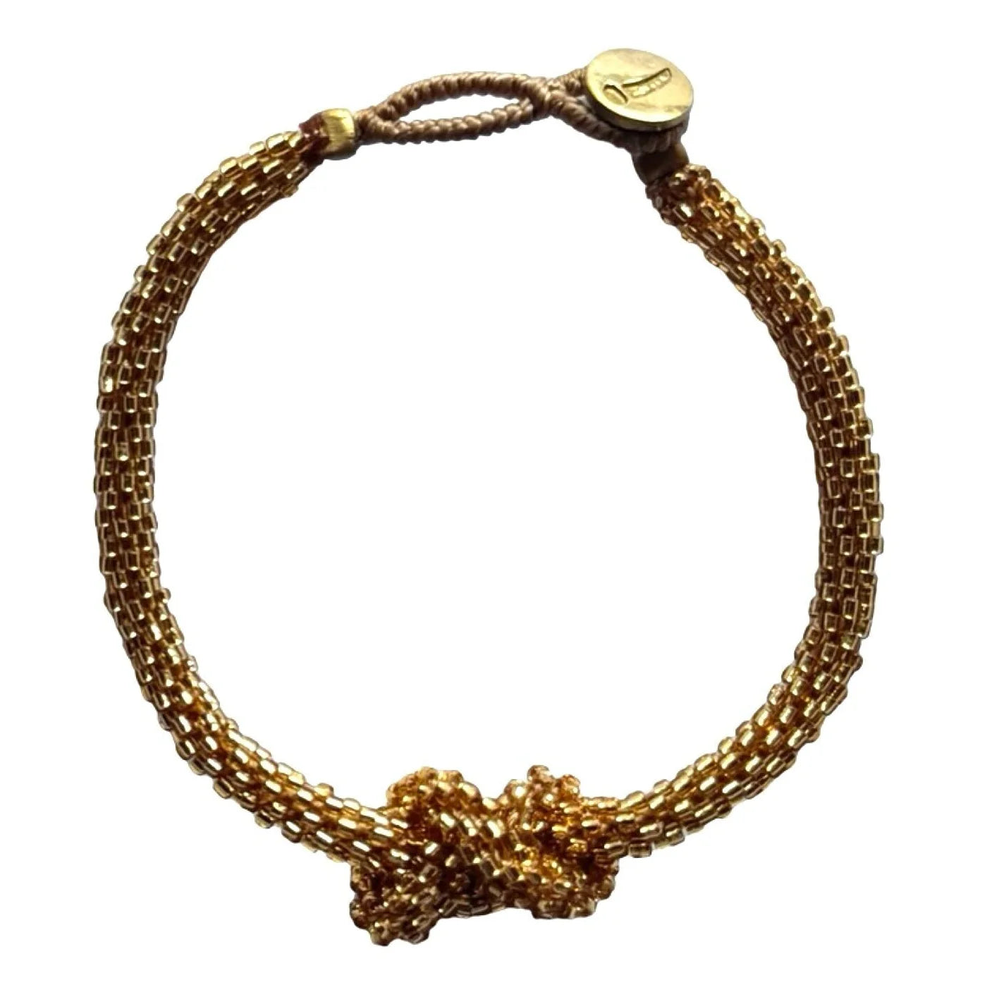 Armbånd Fringe Knot - Gold