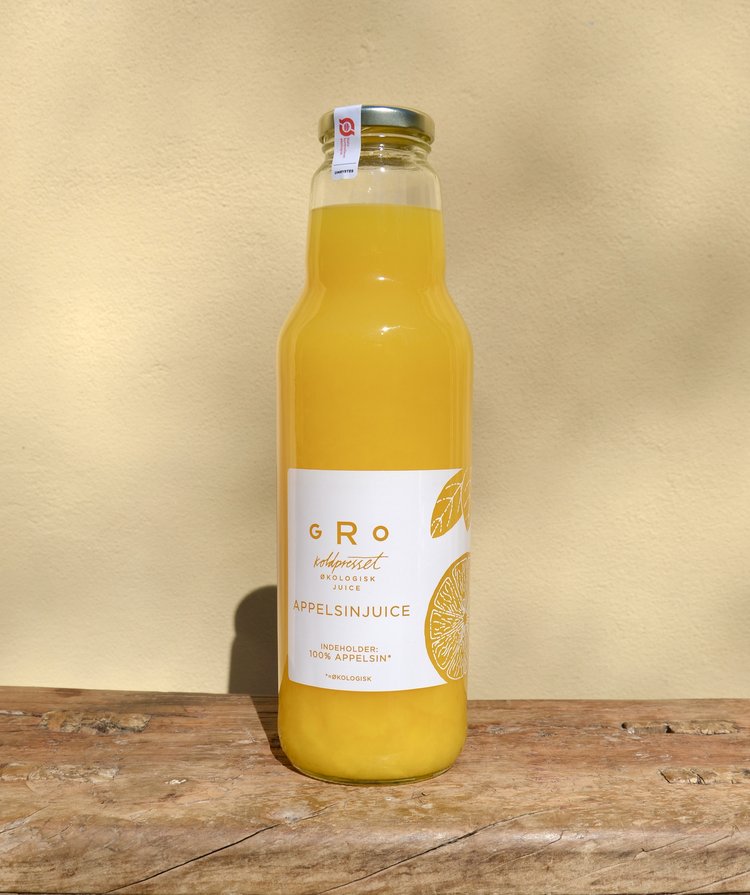 Appelsinjuice 750ml Øko