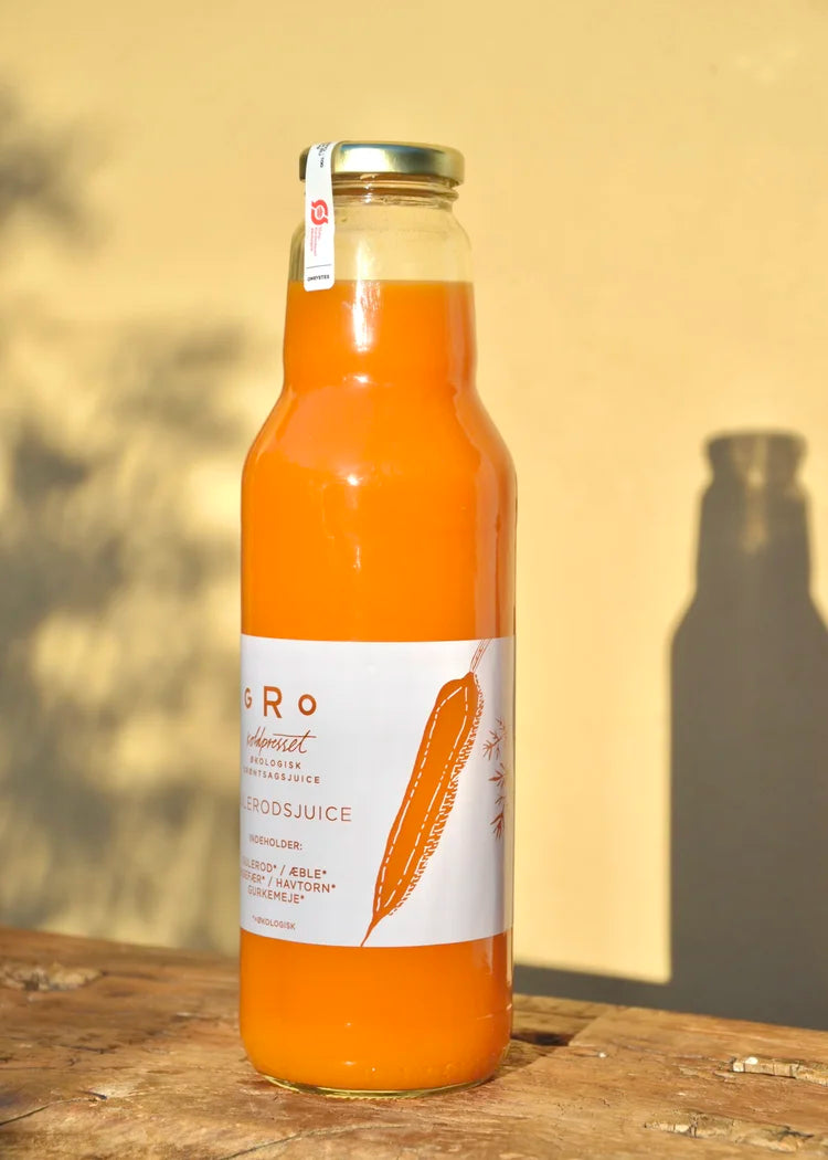 Gulerodsjuice 750ml Øko