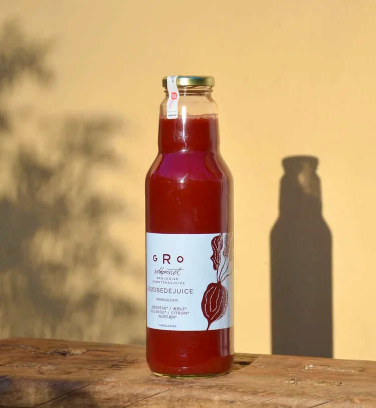 Rødbedejuice 750ml Øko