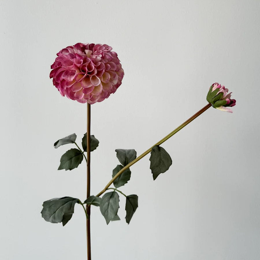 Artificial Flowers - Pink Dahlia