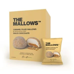 CARAMEL FILLED MALLOWS + DULCE CHOCOLATE BOX – 5 STK
