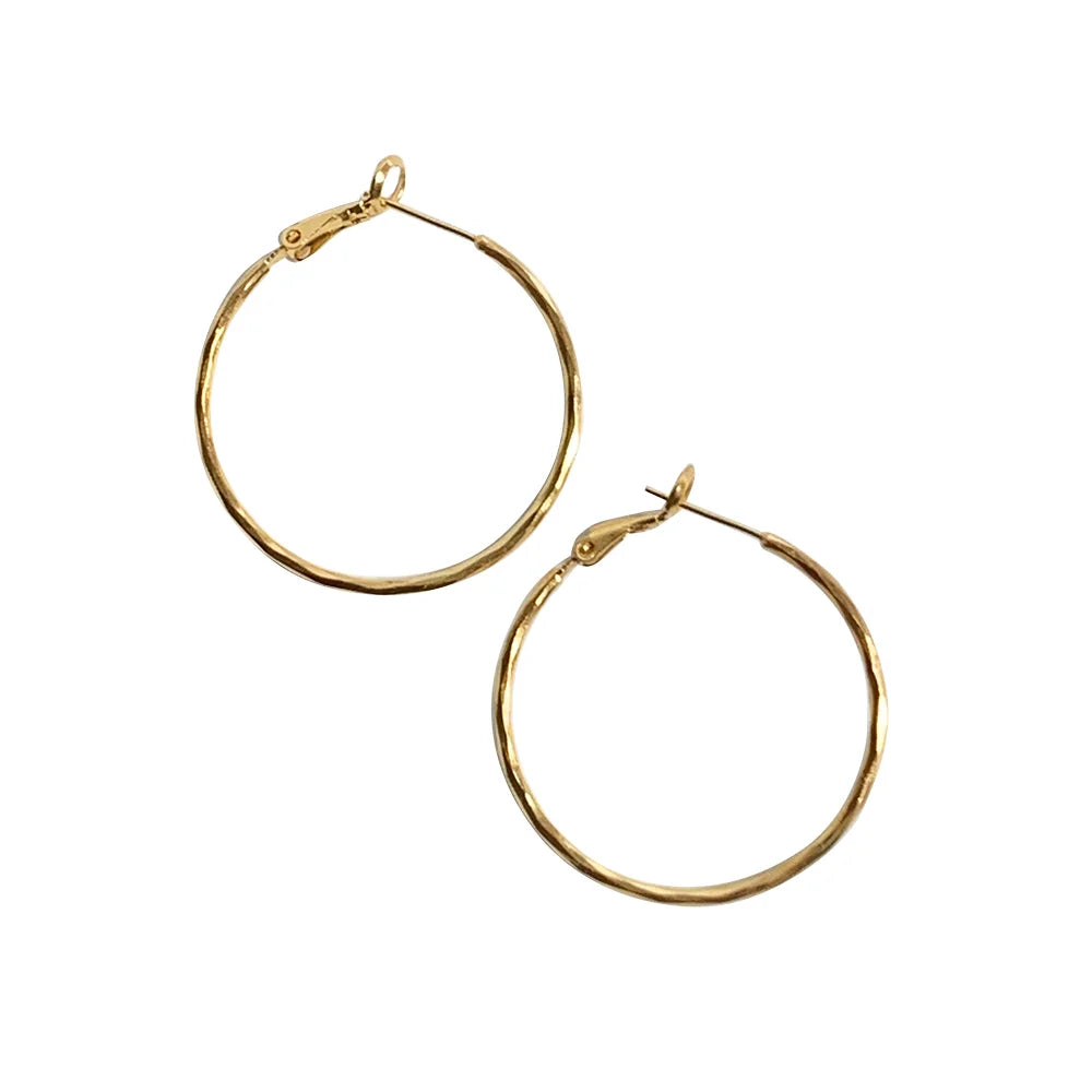 Øreringe Gold Hoop