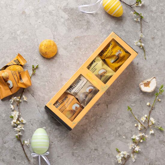 CARAMEL FILLED MALLOWS – Gaveæske