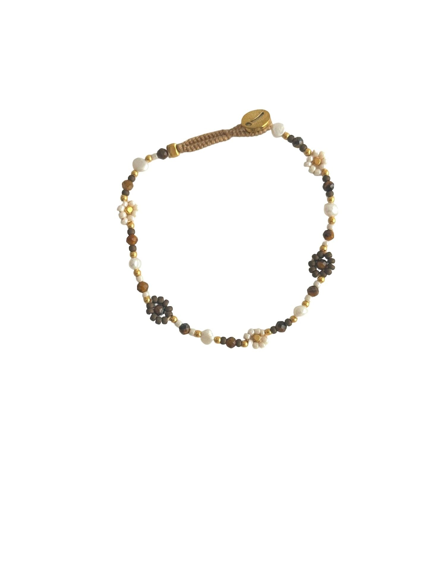 Armbånd Lulu Flower - Bronze