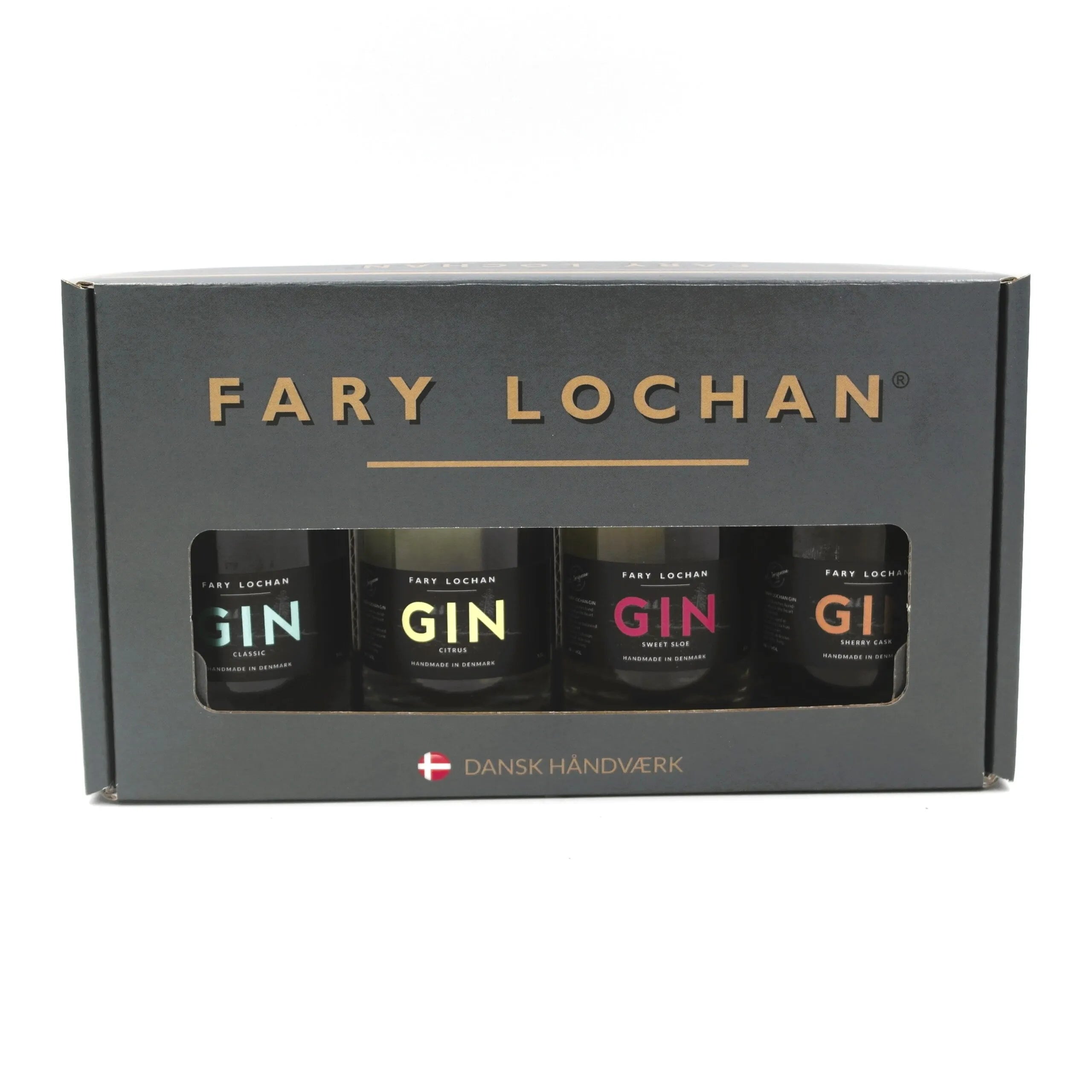 Gin Gavekasse med 4 x 5 cl