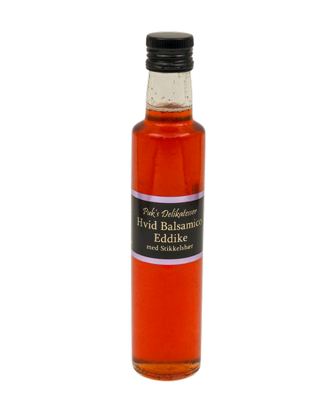 Hvid Balsamico med Stikkelsbær