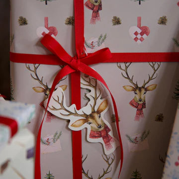 Gavemærker, 10 stk, Christmas Bells Mix