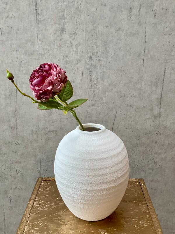 Rose vintage mauve h 45 cm