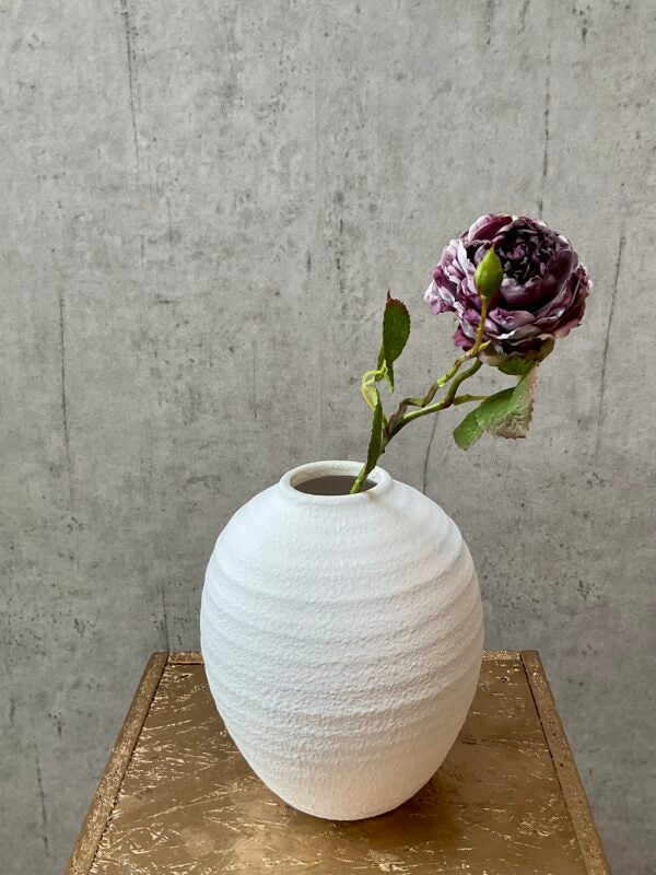 Rose vintage lilla h 45 cm