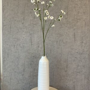 Diamant rose hvid h 93 cm