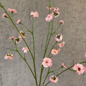 Diamant rose rosa h 93 cm