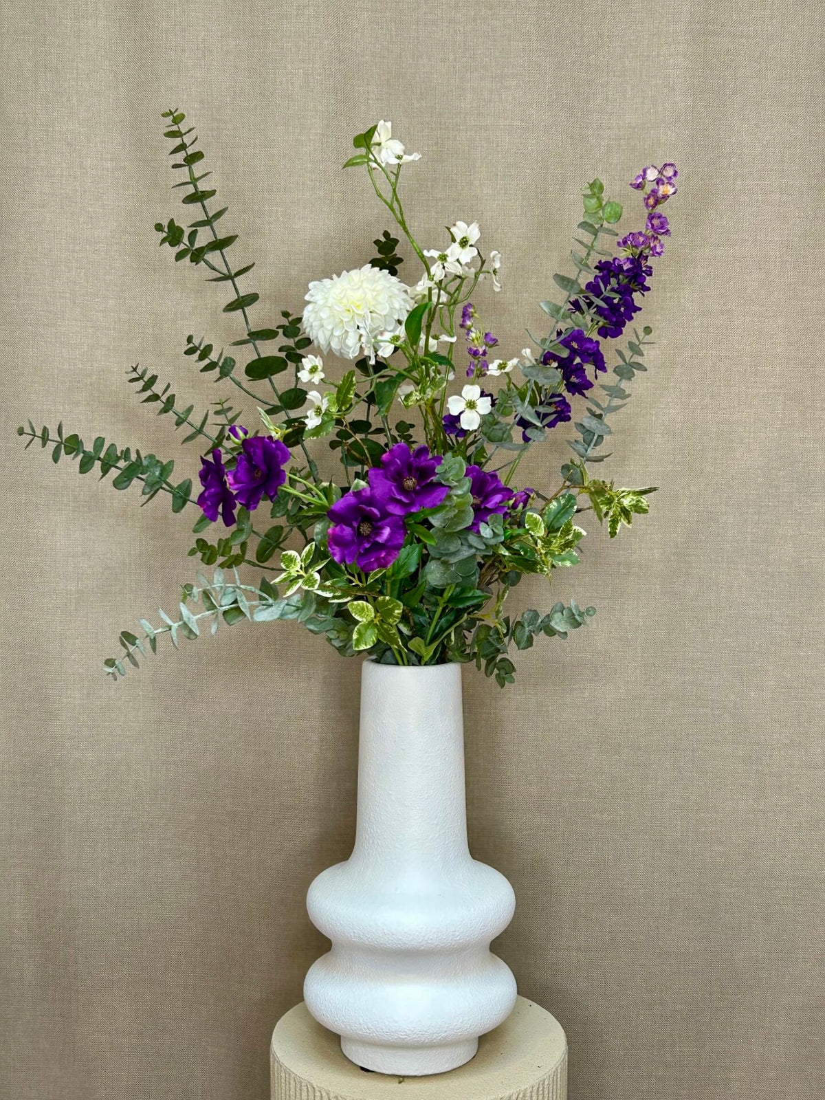 Anemone purple h 74 cm
