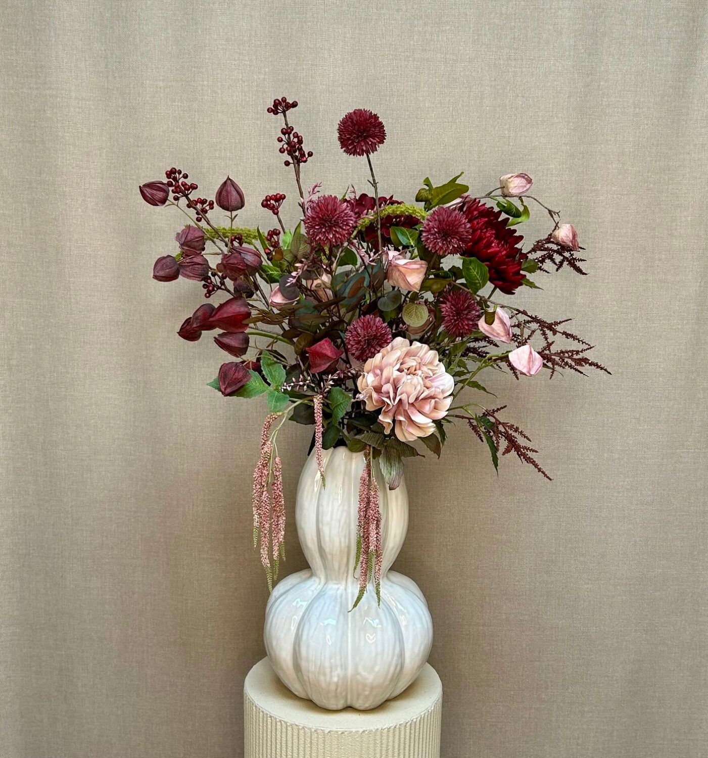 Physalis lys rosa h 94 cm