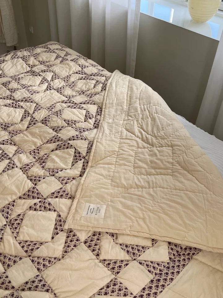 Jou patchwork plaid og sengetæppe style 7