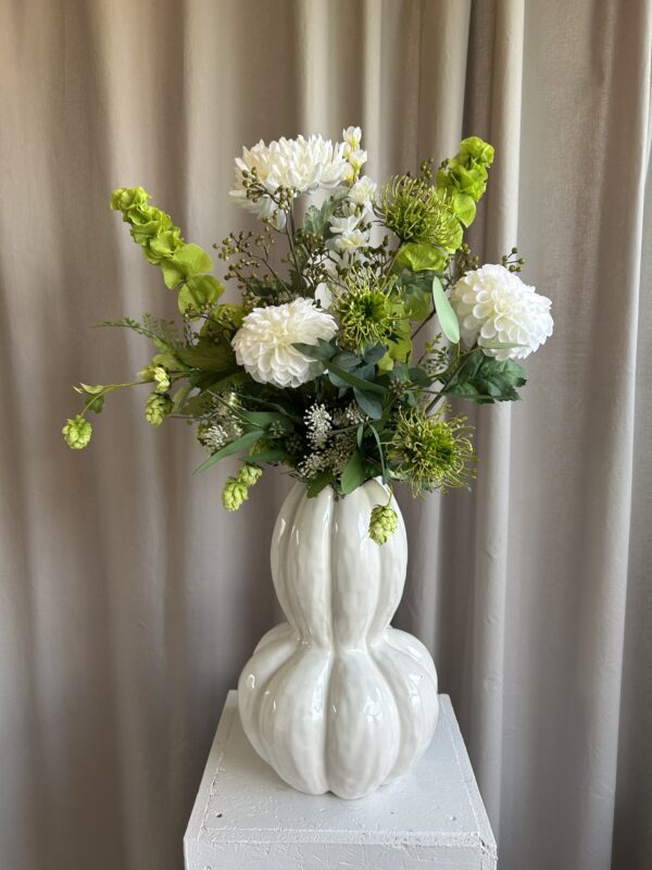 Chrysanthemum hvid h 75 cm
