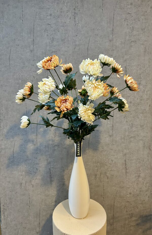 Chrysanthemum creme h 83 cm