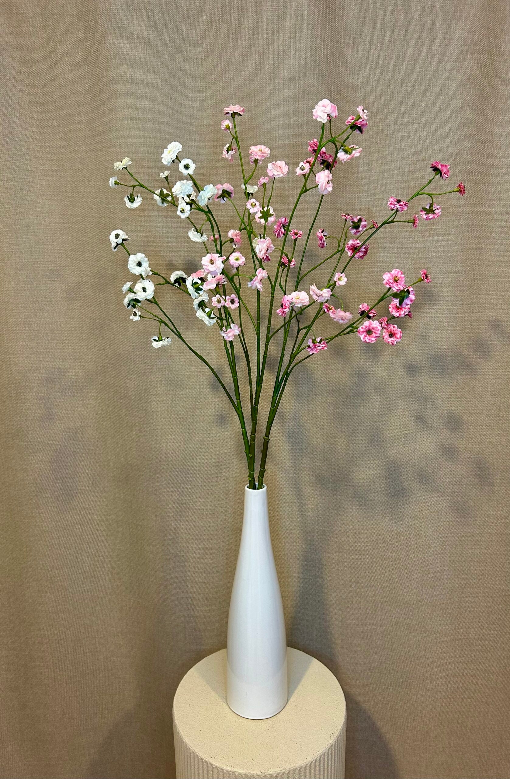 Diamant rose pink h 93 cm