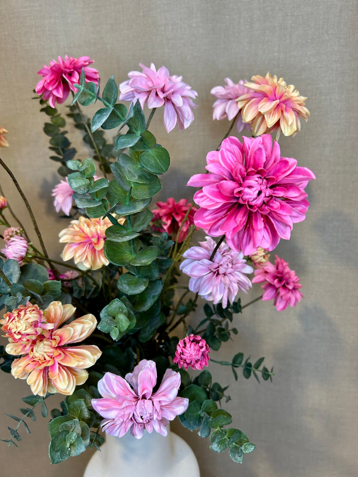 Dahlia pink H 80 cm