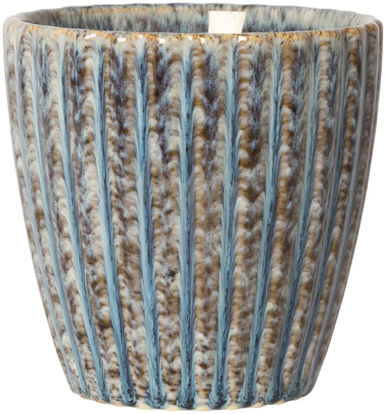 Krus u/hank, blå, 8,4xø8,3 cm