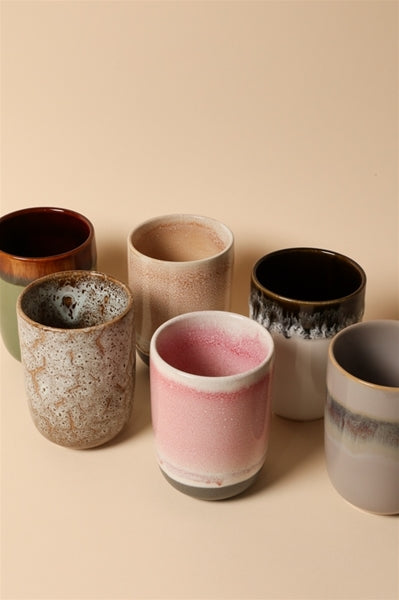 Krus u/hank, hassel, 11xø7,9 cm