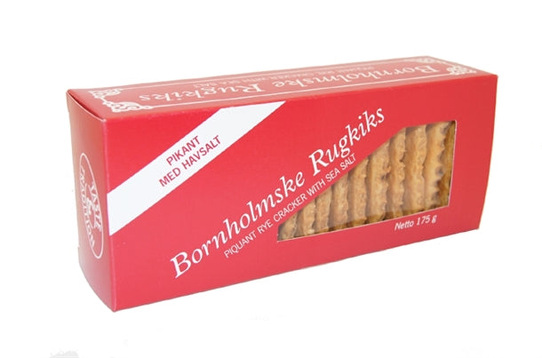 Bornholmske saltkiks, rød 175g