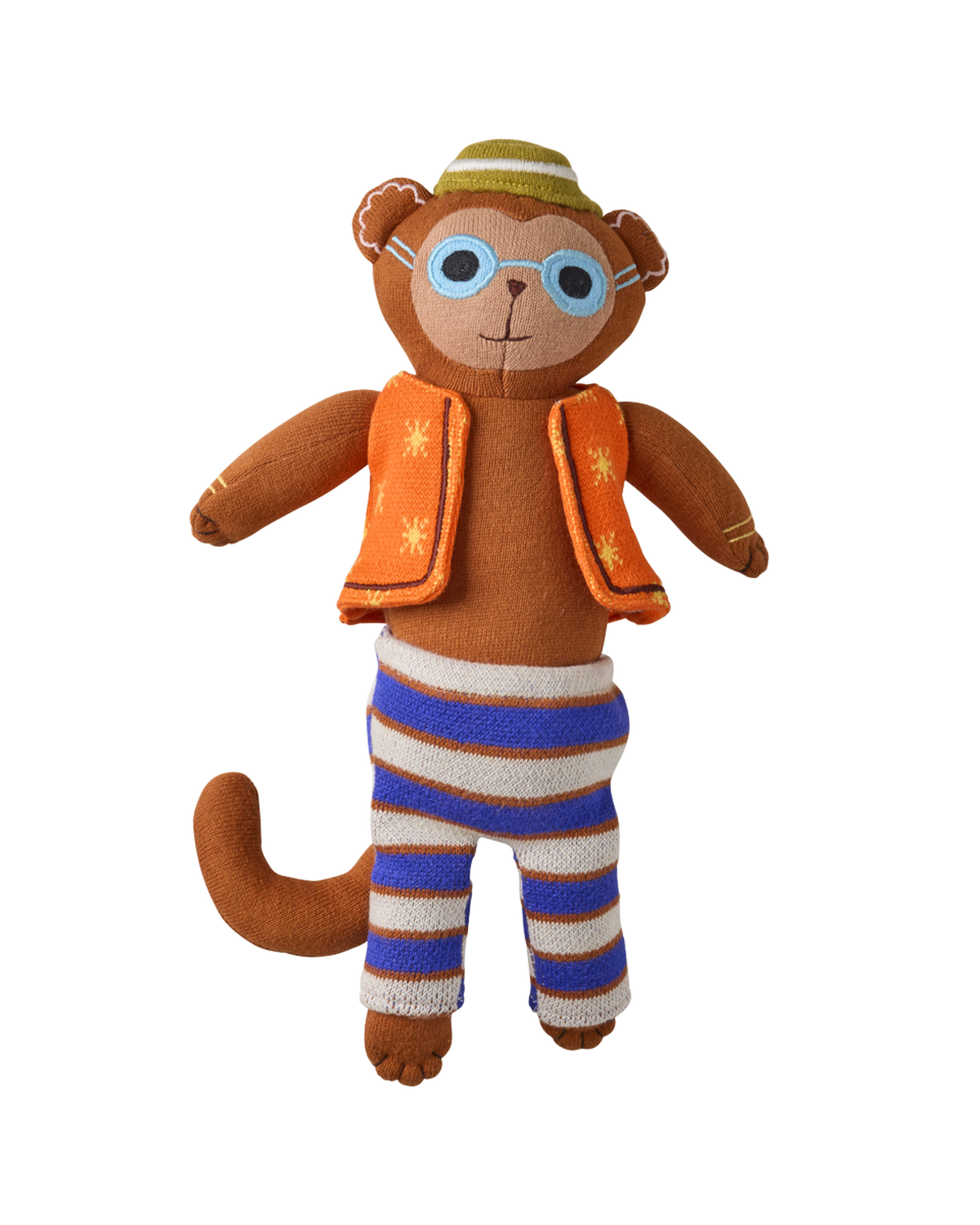 RICE strikket bamse – aben Harry