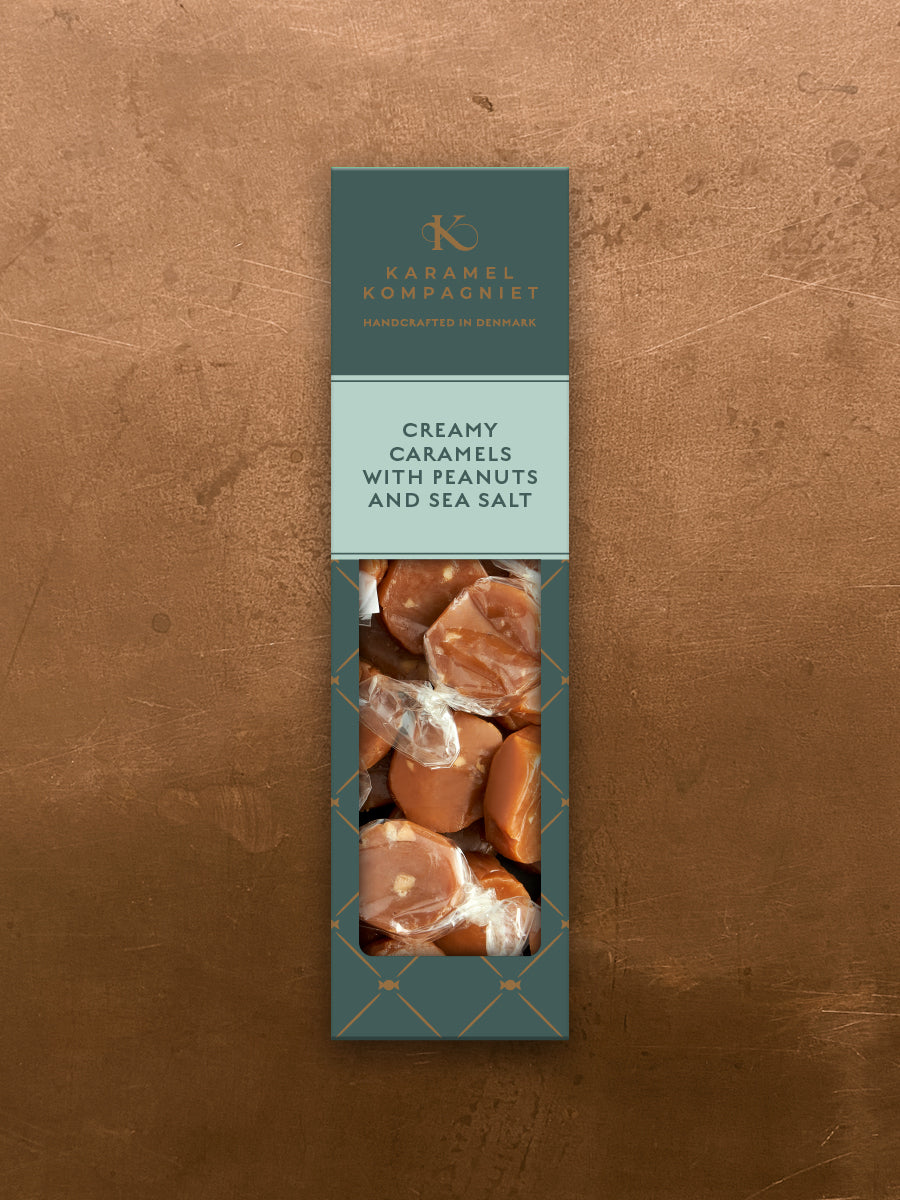 Creamy Caramels With Peanuts & Sea Salt / Peanuts med sydesalt