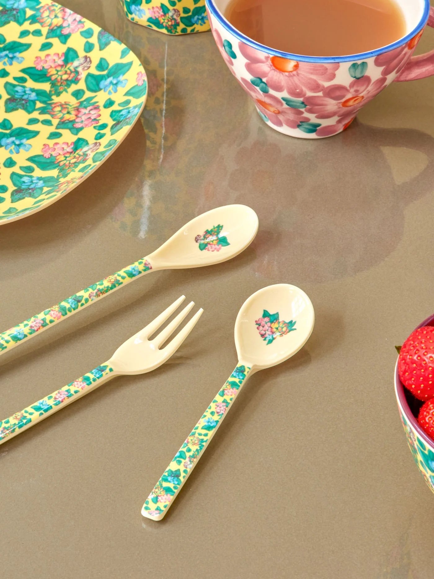 Latteske - Lys Gul - Emma's Print