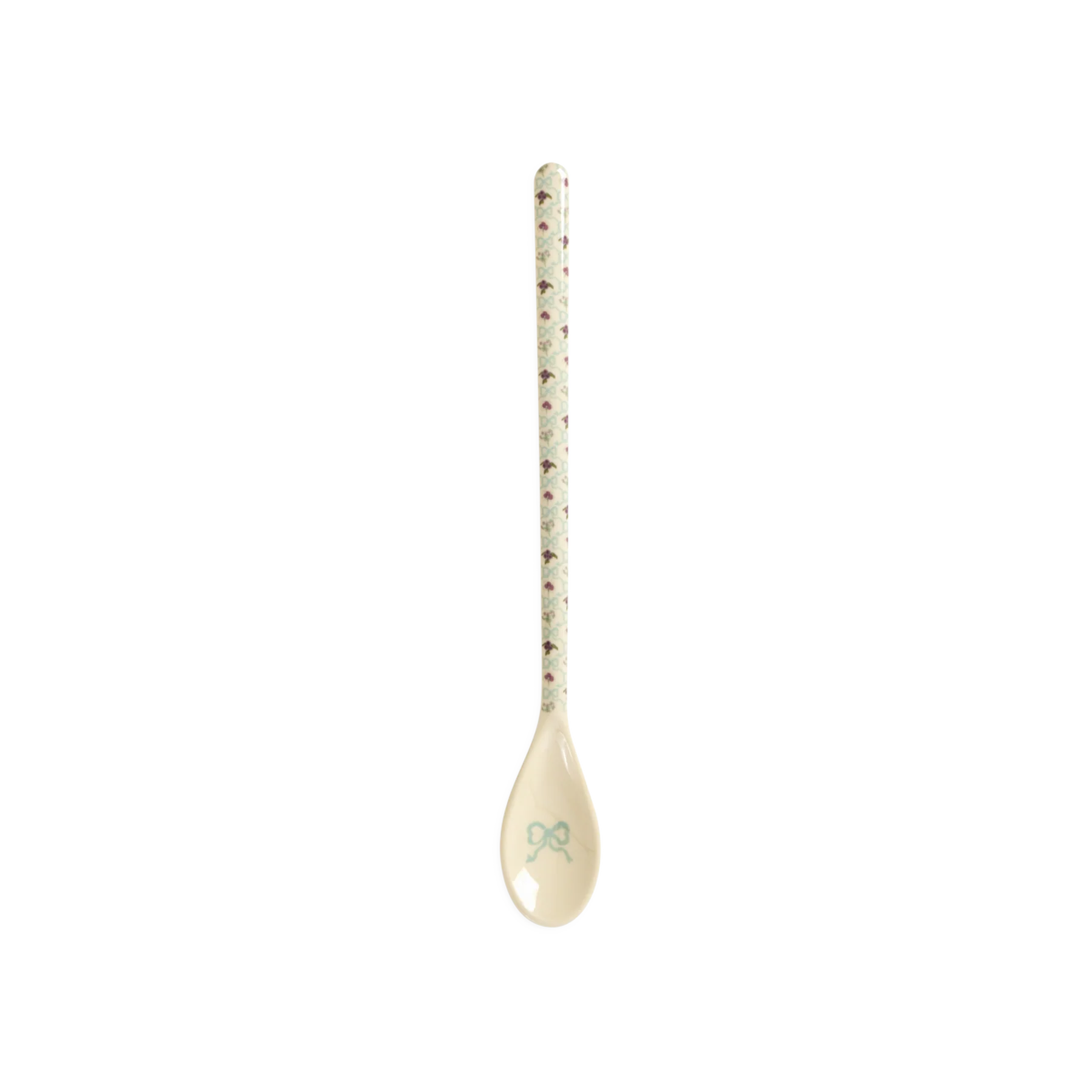 Latteske - Creme - Bow and Bouquet Print