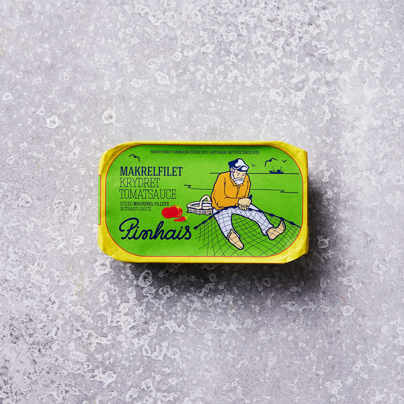 Makrelfilet i krydret tomat