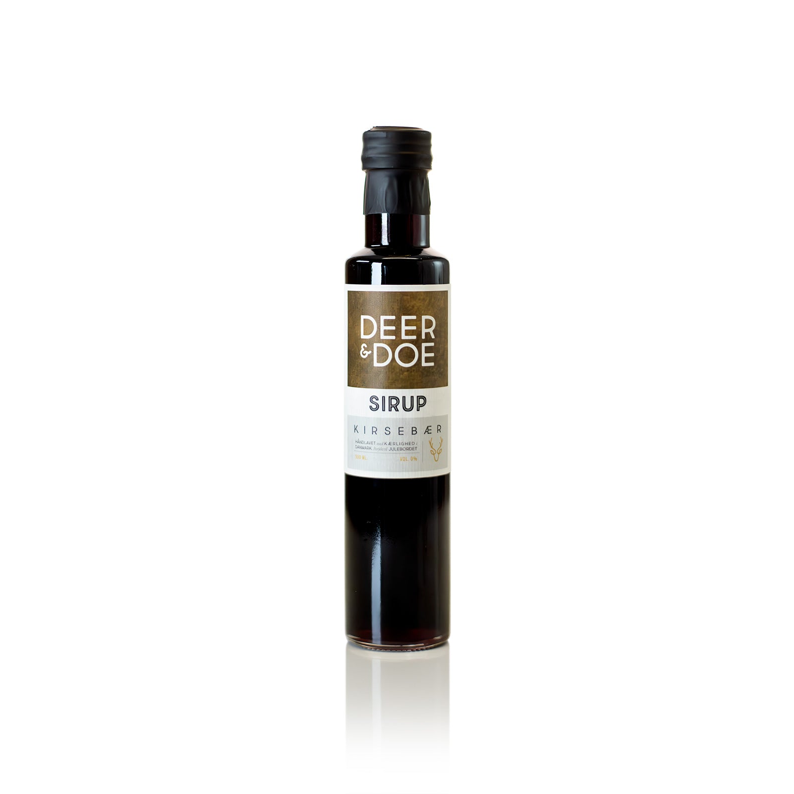 Deer & Doe Kirsebærsirup 250 ml.