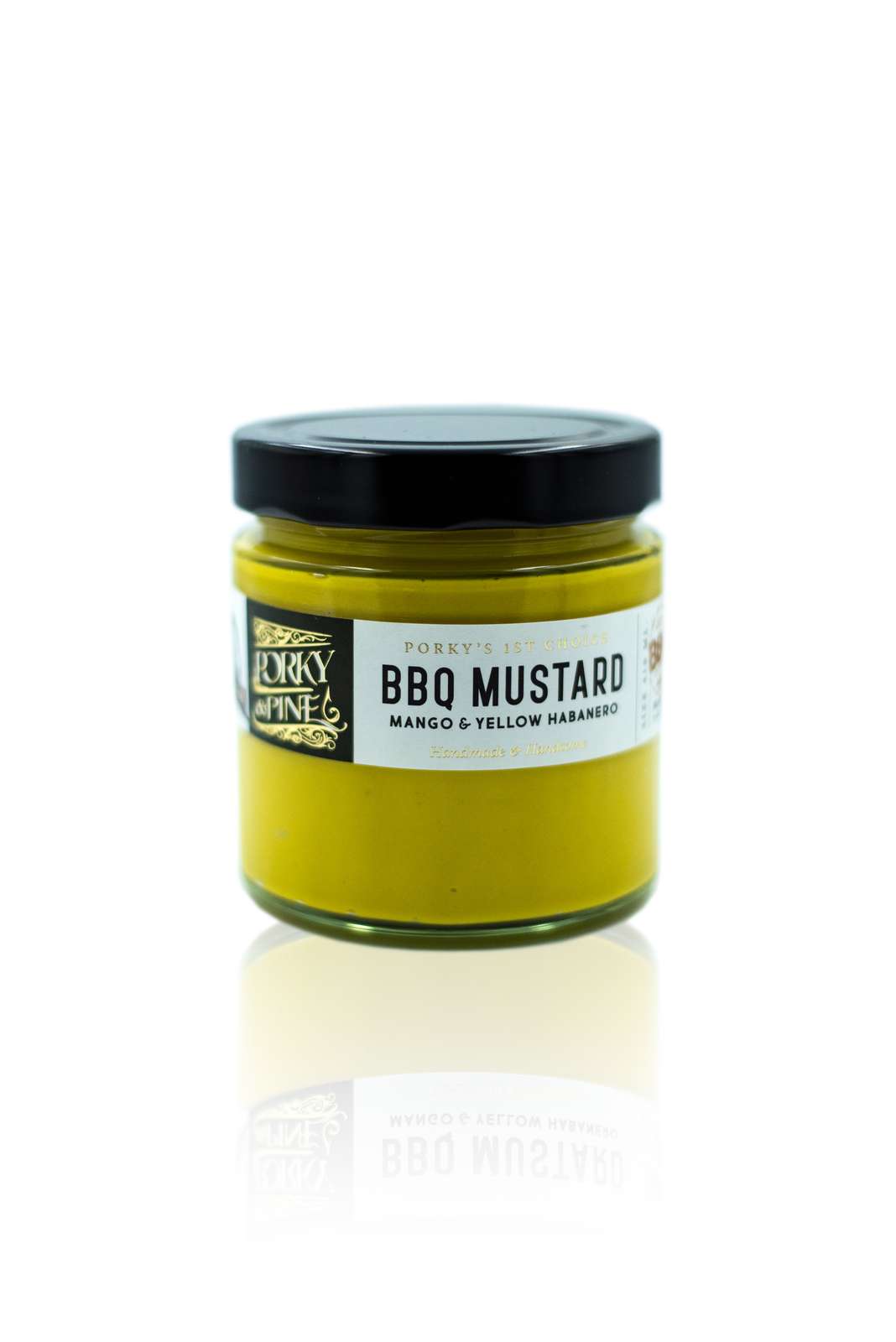 Porky&Pine BBQ Mustard – Mango & Yellow Habanero