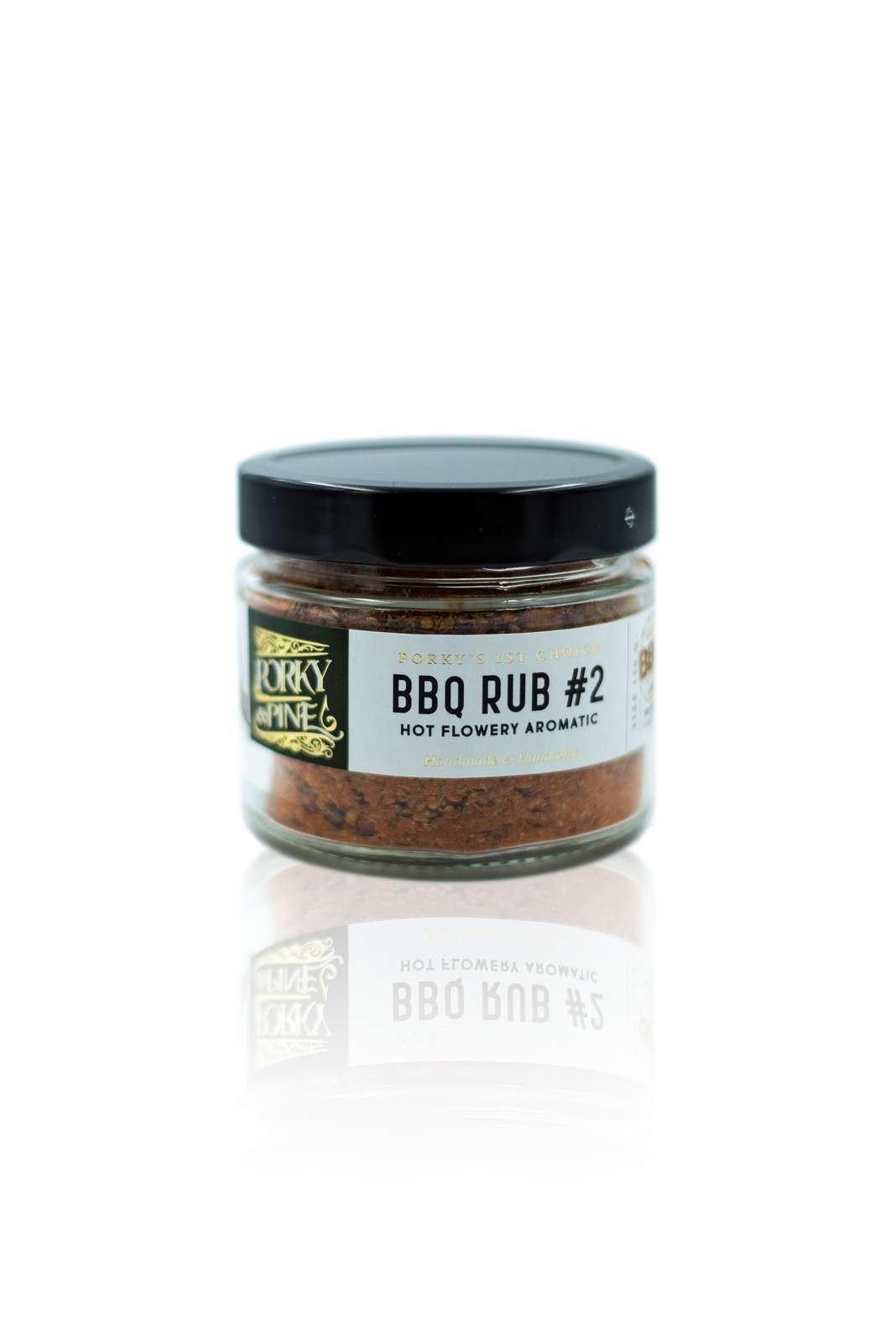 Porky&Pine BBQ Rub – #2 Hot Flowery Aromatic