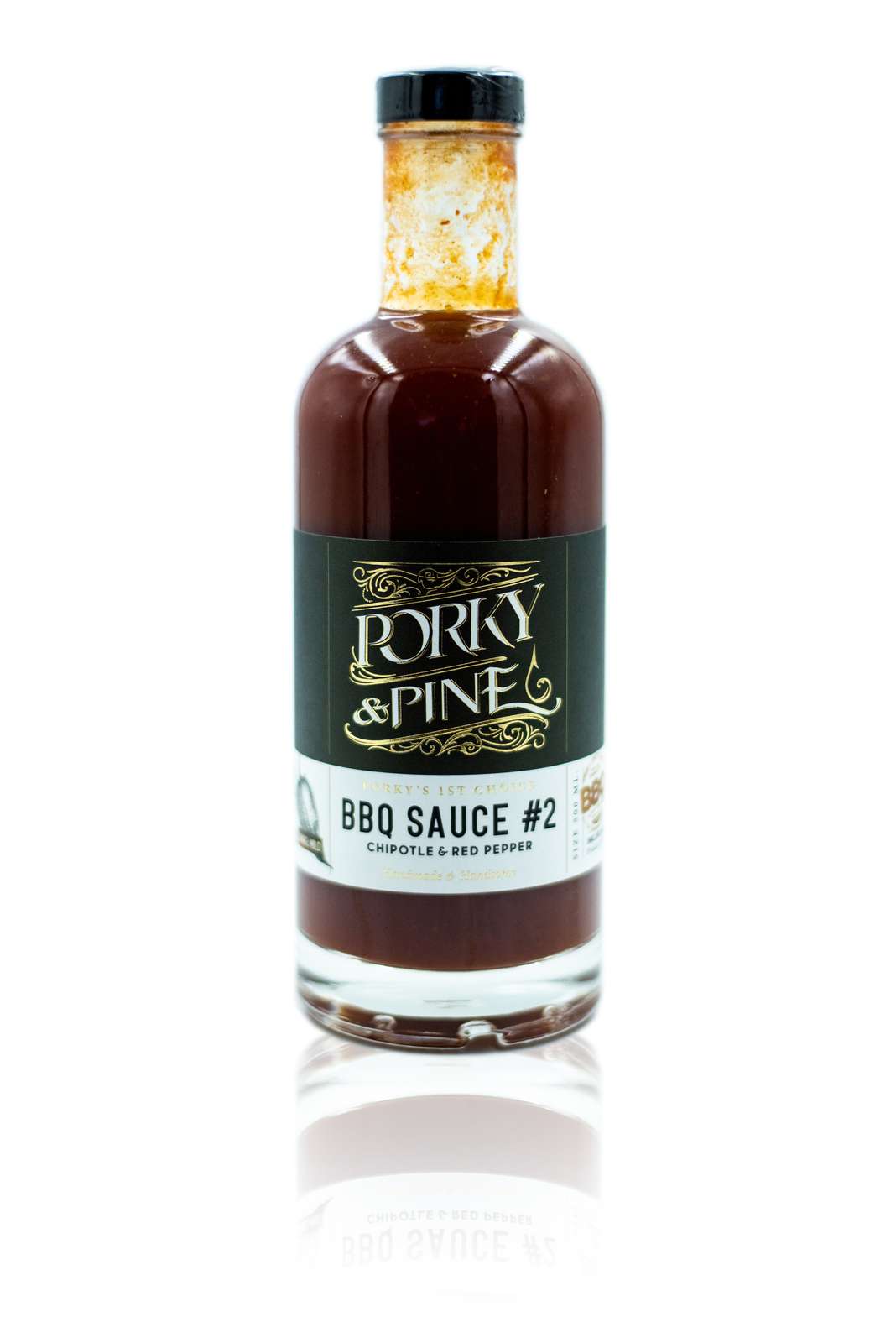 Porky&Pine BBQ Sauce – #2 Chipotle & Red Pepper