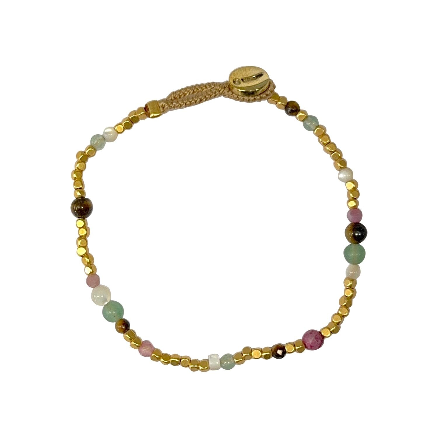 Armbånd Joanie Mix - Mix Bamboo Green
