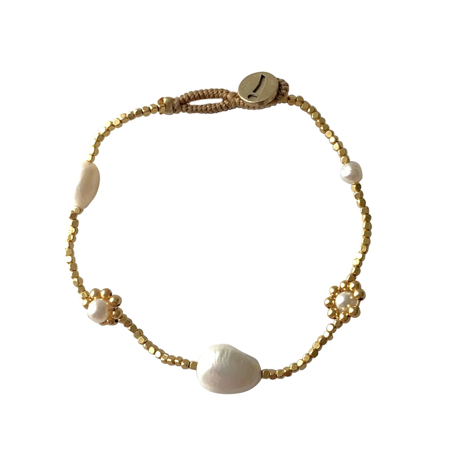 Armbånd Joanie Pearl Flower