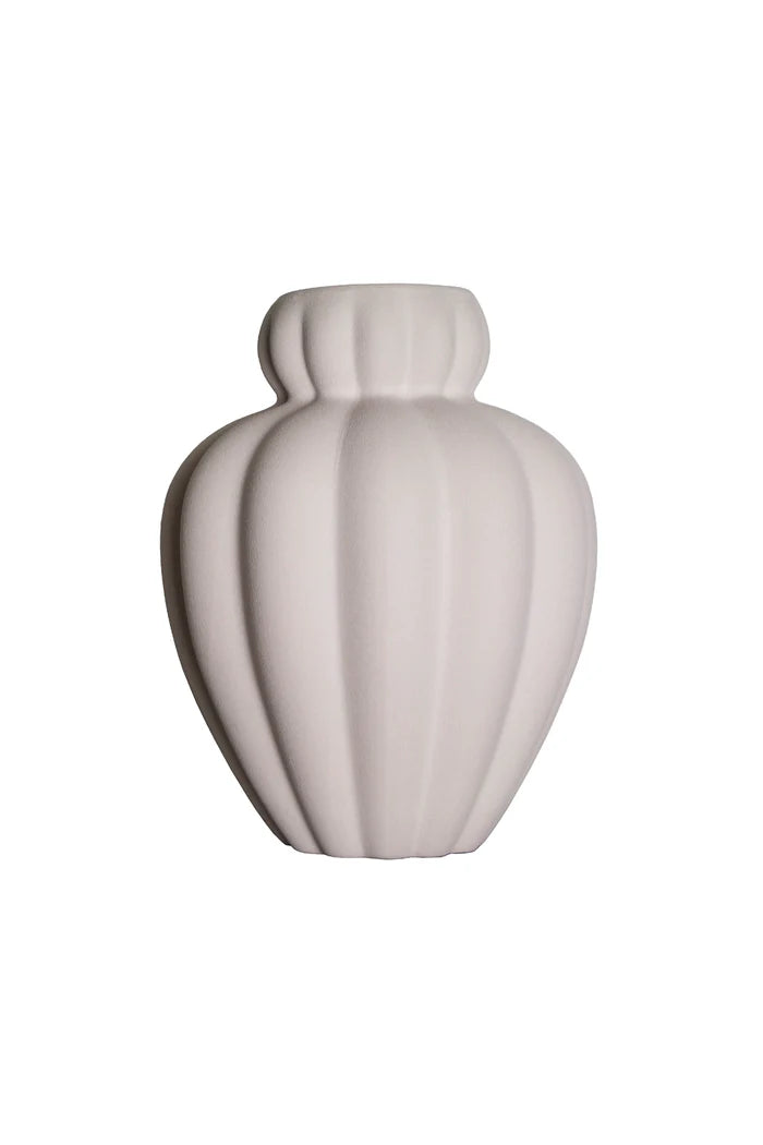 Penelope Vase - Sand Mellem