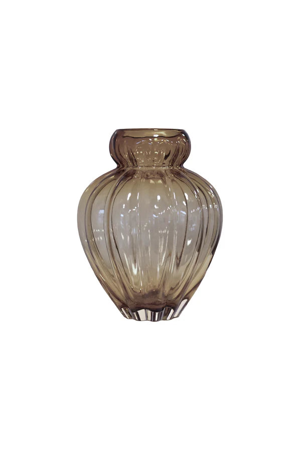 Audrey Vase - Smokey brown, Lille