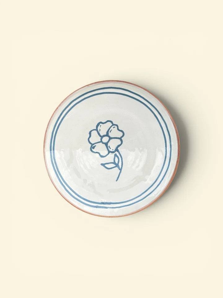 Tallerken Simone Flower