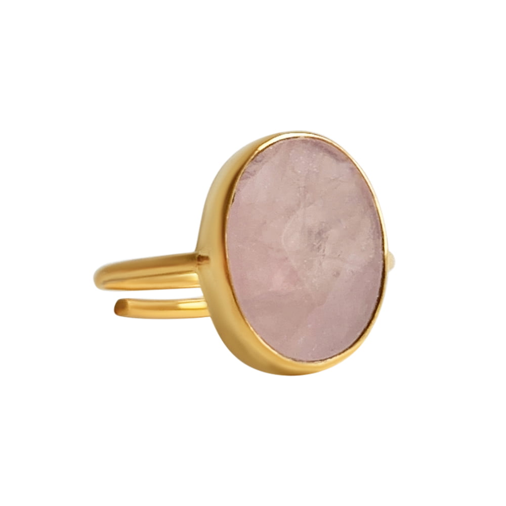 Ring Sue - Rose Quartz