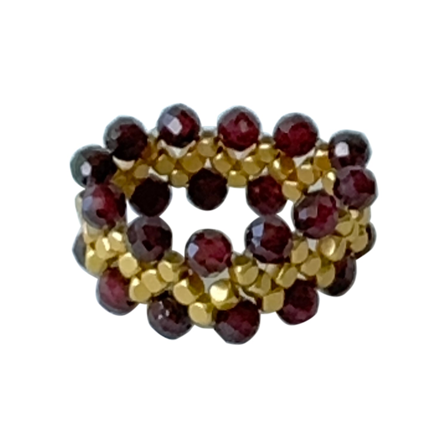 Ring Ziggy - Granat