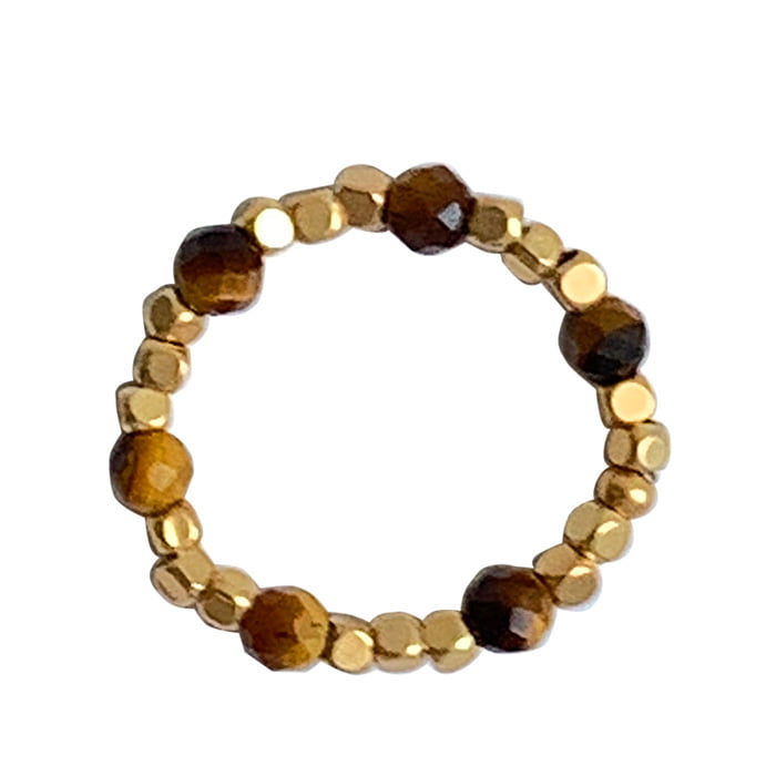 Ring Bold - Tiger eye